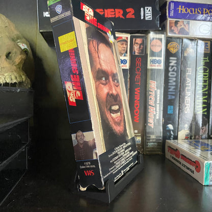 VHS Video Tape Display Stand Holders For Cassette Tapes Movies Films Books (includes 3)