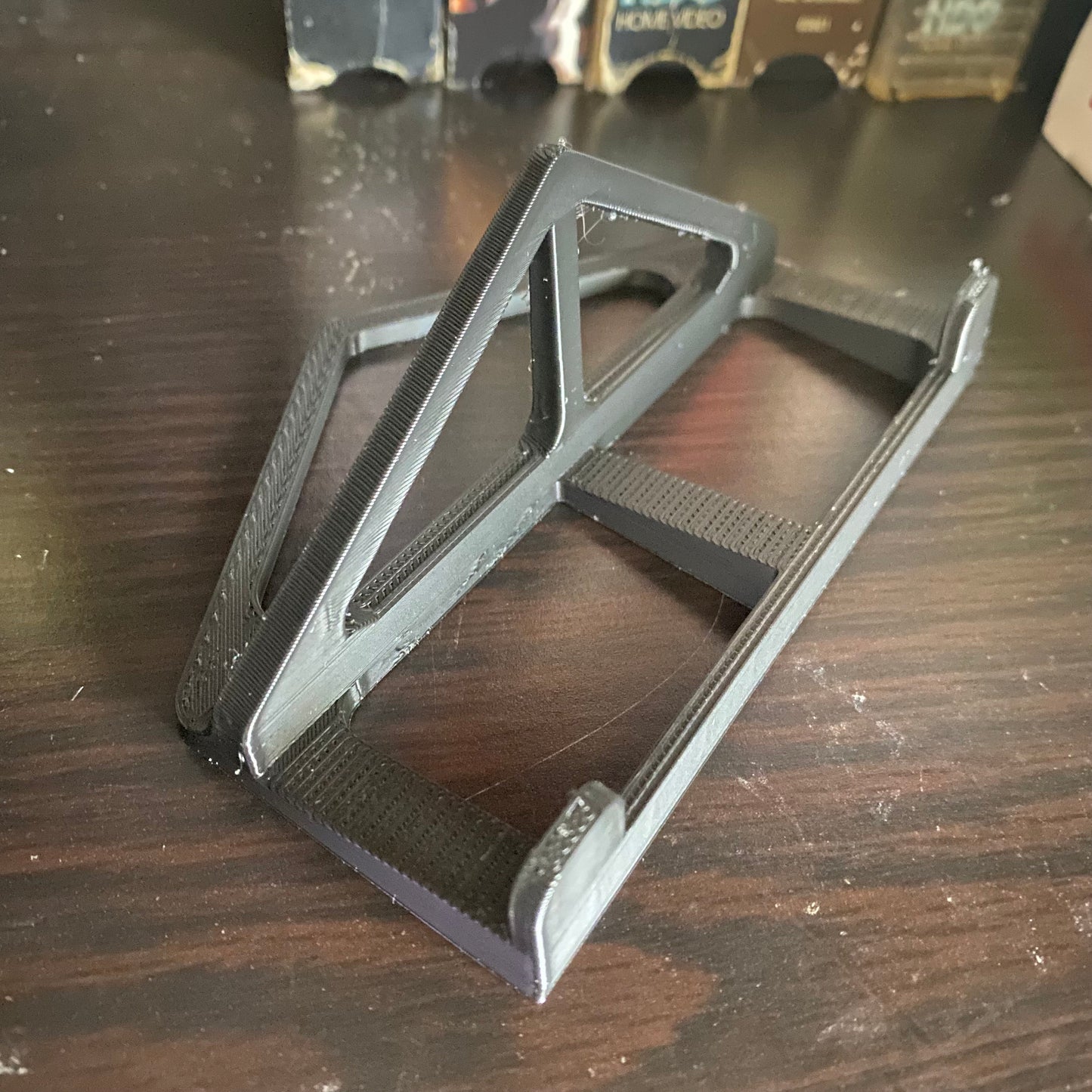 VHS Video Tape Display Stand Holders For Cassette Tapes Movies Films Books (includes 3)