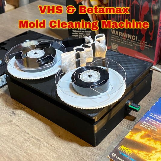 VHS and Betamax Mold Removing System (Clean and Salvage Video Cassette Tapes) v1 Tape Saver