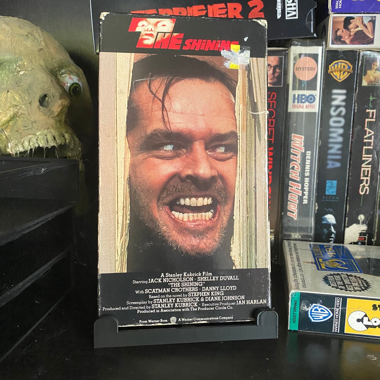 VHS Video Tape Display Stand Holders For Cassette Tapes Movies Films Books (includes 3)