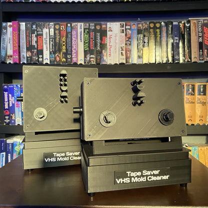 Tape Saver VHS & Betamax Mold Cleaner Display Stand Black